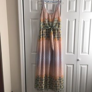 Multi Color Jessica Simpson Summer Dress